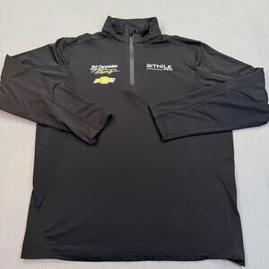 Ed Carpenter Racing Jacket Mens Large Black IndyCar Chevrolet Marwin Pullover